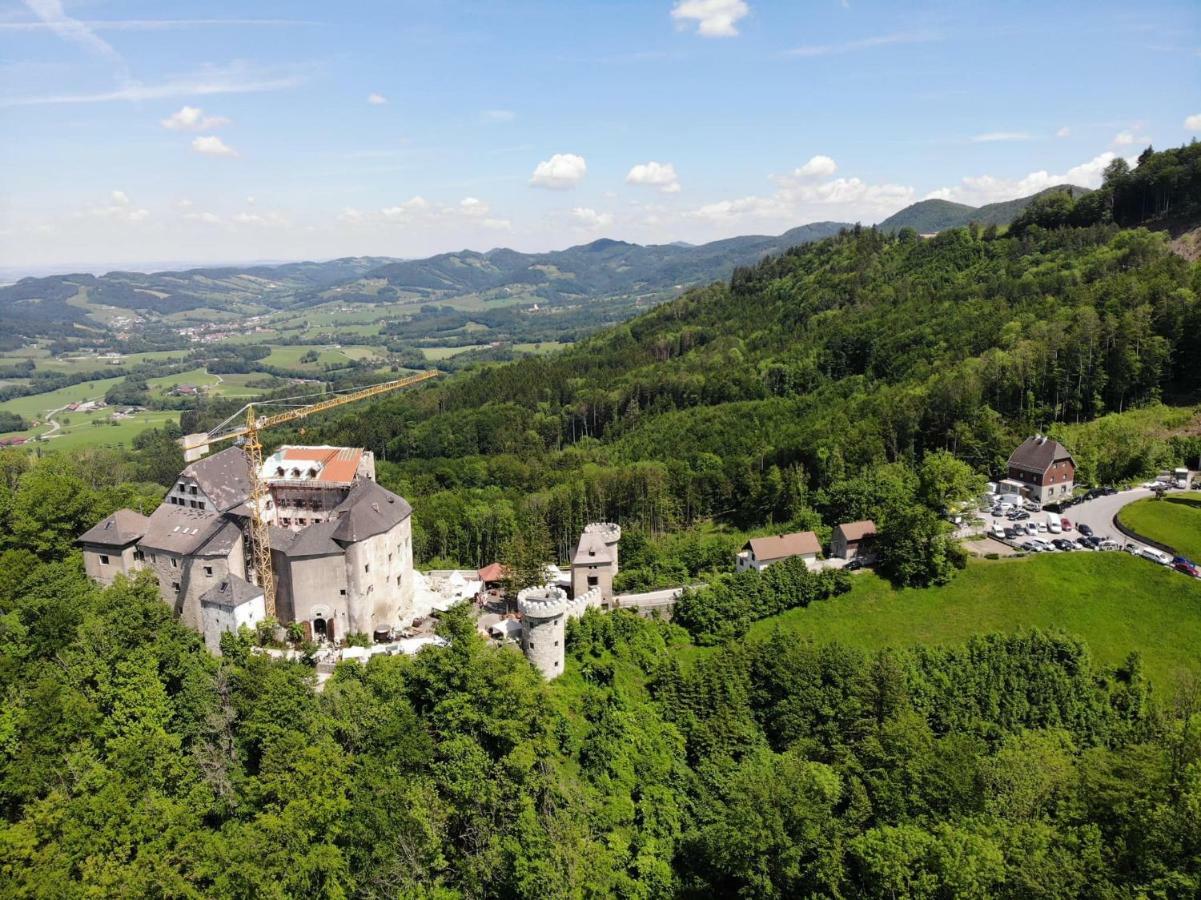 Burg Plankenstein Otel Texing Dış mekan fotoğraf