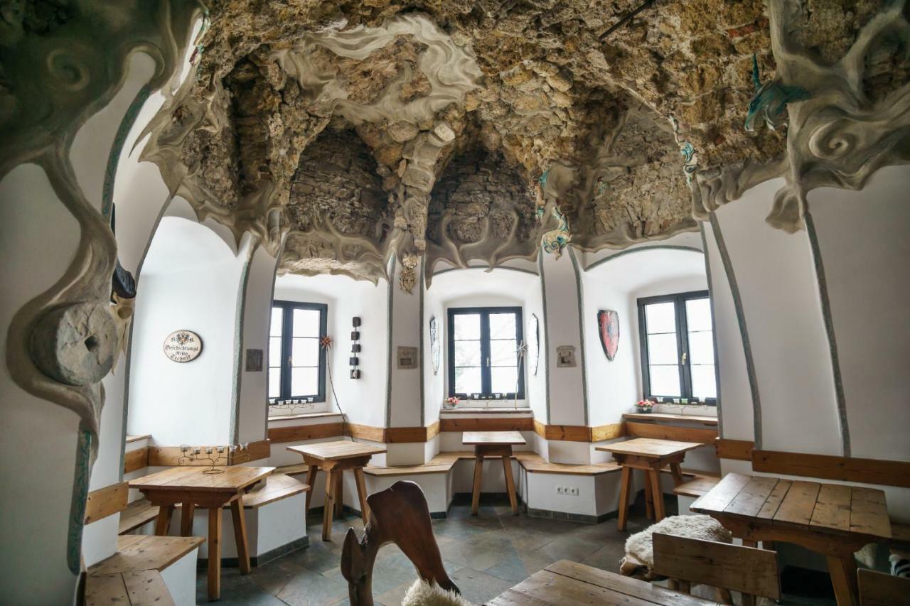 Burg Plankenstein Otel Texing Dış mekan fotoğraf