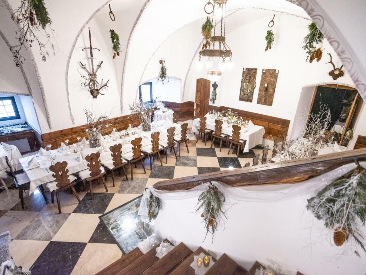 Burg Plankenstein Otel Texing Dış mekan fotoğraf